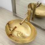 Накладной умывальник Rea Sofia Gold Накладной умывальник Rea Sofia Gold